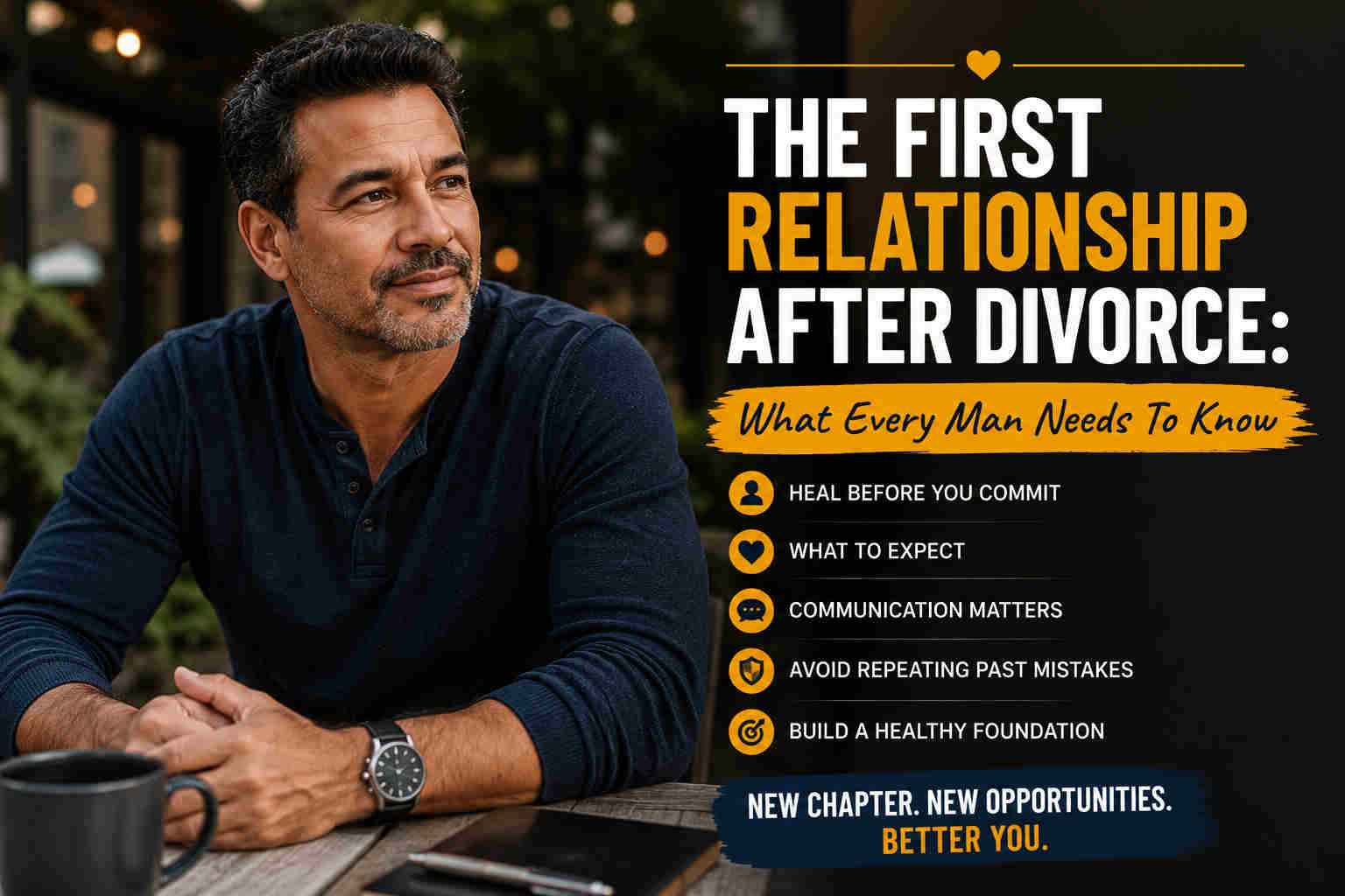 The First Relationship After Divorce: What Every Man Needs To Know
