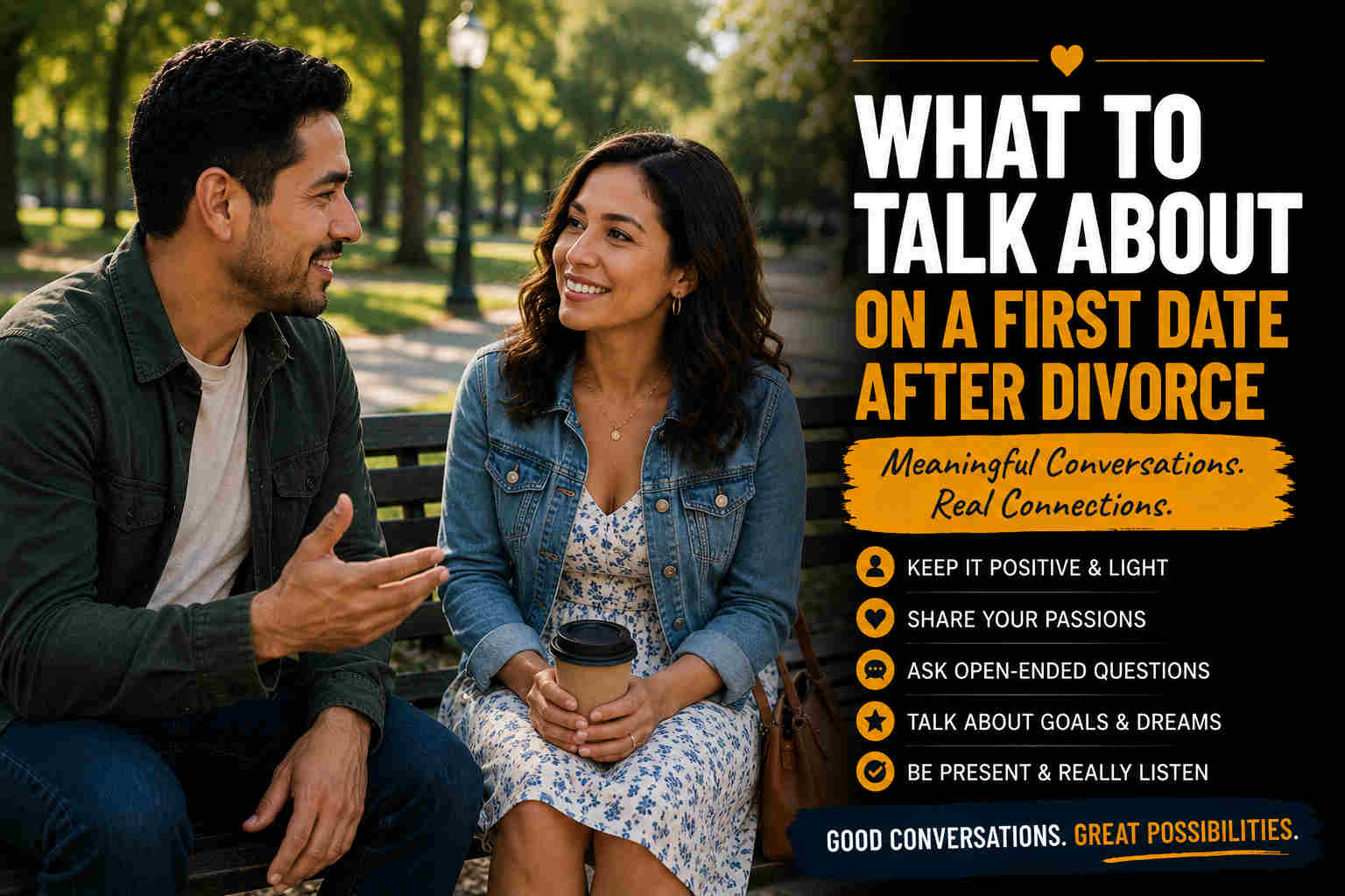 What To Talk About On A First Date After Divorce
